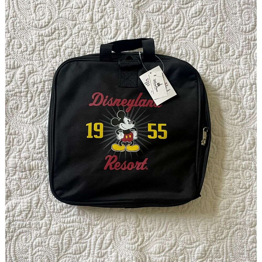 Disneyland Resort Mickey 1955 Folding Collapsible Duffel Travel Tote NWT